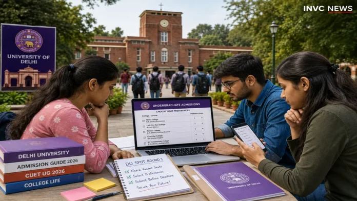 du-spot-round-1-admission-2026-vacant-seats-august-24.