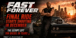 : Fast Forever Update featuring Vin Diesel as Fast and Furious 11 prepares to begin filming in December ahead of its March 2028 release