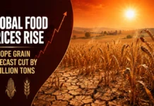 Food Inflation Warning: Europe’s Grain Outlook Slashed as Heat and El Niño Threaten Global Supplies Global food prices rise as extreme heat cuts the European grain production forecast by approximately 9 million tons