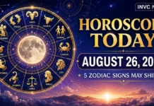 Horoscope Today, August 26, 2026: Saubhagya Yoga May Favor These 5 Zodiac Signs — Check Career, Money, Love and Health