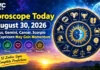 Horoscope Today, August 30, 2026: Taurus, Gemini, Cancer, Scorpio and Capricorn May Gain Momentum