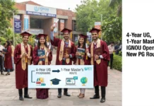 IGNOU Makes Master’s Faster: 4-Year UG Graduates Can Complete PG Degree in Just One Year