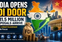 India Draws $511.5 Million FDI After Rule Change as China-Linked Investment Returns to Focus