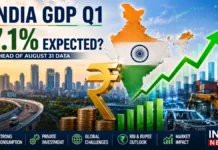 India GDP Q1 FY27: Growth Seen Near 7.1% Ahead of August 31 Data — What It Means for RBI, Rupee and Stocks