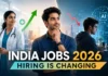 India Hiring Rebounds 8.3%, But Software Jobs Fall 18%: Healthcare Surges as AI Changes Job Requirements