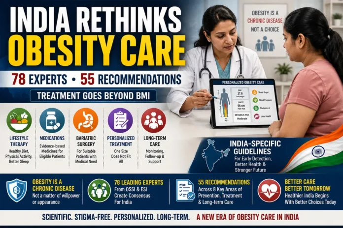 India Obesity Guidelines 2026 — 55 Expert Recommendations
