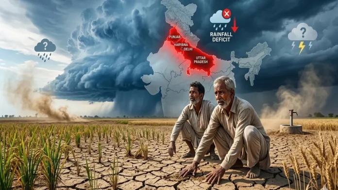 india-rainfall-deficit-2026-el-nino-monsoon-punjab-haryana-up