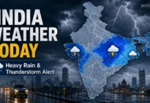 India Weather Today, August 26: Heavy Rain, Thunderstorms Hit Several States; Delhi-NCR May See Showers