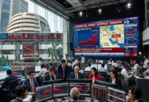 Indian Stock Market Opens Lower as Sensex Slides Over 300 Points Amid Hormuz Strait Tensions, Rising Oil Prices