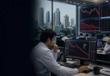 Indian Stock Market Today: Sensex Drops Nearly 300 Points, Nifty Slips Below 24,350 as Caution Grips Dalal Street