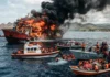 Indonesia Ferry Fire Tragedy: 5 Dead, 41 Missing After Passenger Vessel Catches Fire Near Madura Island