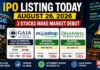 IPO Listing Today: Gaja Alternative Asset Management, Mopshop and Dhanwel Hybrid Seeds in Focus