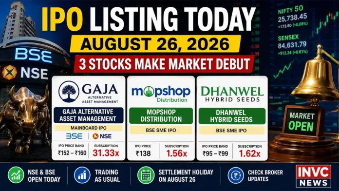 ipo-listing-today-august-26-2026-gaja-mopshop-dhanwel