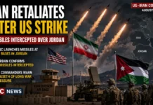 Iran Retaliates After US Strike: IRGC Targets US Bases in Jordan as Eight Missiles Intercepted