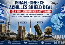 Israel-Greece Seal €3.03 Billion Achilles Shield Deal: David’s Sling, Barak MX and SPYDER to Guard Greek Skies