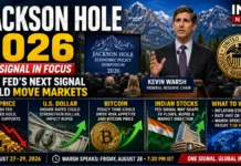 Jackson Hole 2026 Begins Today: Why Fed’s Next Signal Could Move Gold, Dollar, Bitcoin and Indian Stocks