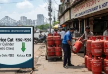LPG Cylinder Price Cut: Commercial LPG Prices Slashed by Over ₹200, Big Relief for Restaurants and Businesses