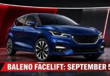 Maruti Baleno Facelift Set for September 5 Reveal: New Design, Sunroof and Cabin Upgrades Expected