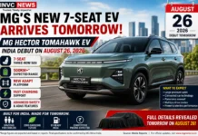 MG Hector Tomahawk EV Debuts Tomorrow: 7 Seats, 500km-Plus Range and New ADAPT Platform Expected
