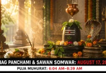 Nag Panchami 2026 Falls on Sawan Somwar: Check Puja Muhurat, Rituals and Important Rules