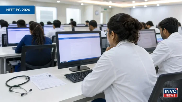 NEET PG 2026 Exam Time Today NEET PG 2026 exam underway at a computer-based testing centre