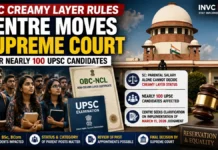 OBC Creamy Layer Rules Back in Focus: Centre Moves Supreme Court Over Nearly 100 UPSC Candidates