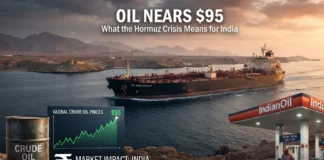 Oil price near $95 as Iran-Hormuz crisis raises petrol and inflation concerns for India