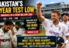 Pakistan Hit 74-Year Test Low at Lord’s as Joe Root Breaks England Captaincy Record