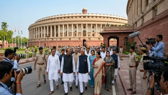 parliament-monsoon-session-opposition-strategy-meeting-august-2026