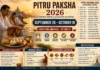 Pitru Paksha 2026 Begins September 26: Check Shraddha Dates, Sarva Pitru Amavasya, Tarpan Rules and What to Donate Pitru Paksha 2026 dates from September 26 to October 10 with Shraddha, Tarpan, Pind Daan and Sarva Pitru Amavasya rituals