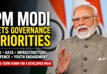 PM Modi’s Big Message to Top Officials: Break Silos, Use AI and Think Beyond Short-Term Targets