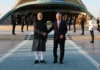 PM Modi Gets Rare Tashkent Welcome: Mirziyoyev Receives Him at Airport, Shares Car Ride Before High-Stakes Talks PM Narendra Modi and Uzbekistan President Shavkat Mirziyoyev shake hands during the Tashkent welcome