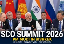 PM Modi at SCO Summit Today: Putin Meeting in Focus as Xi Jinping and Regional Leaders Gather in Bishkek Prime Minister Narendra Modi at SCO Summit 2026 in Bishkek as Putin meeting and Xi Jinping presence draw attention