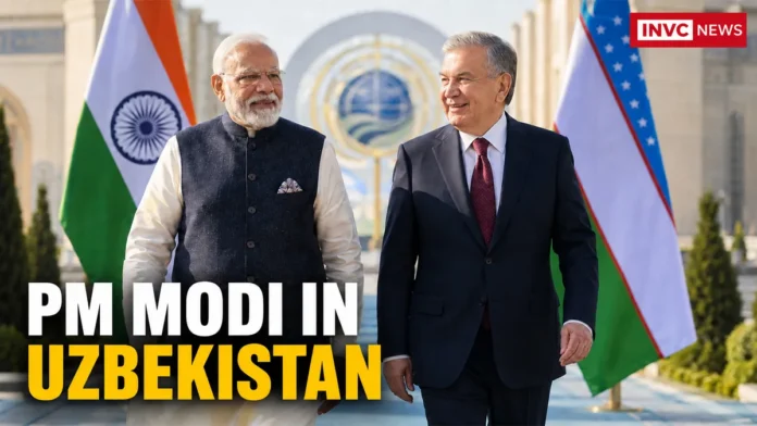 PM Modi in Uzbekistan Ahead of SCO Summit 2026