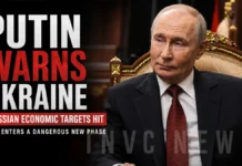 Putin Warns Ukraine After Strikes on Russian Economic Targets as War Enters Dangerous New Phase