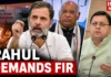 Rahul Gandhi Demands SC/ST Act FIR Over Kharge ‘Purification’ Row—Dhami Hits Back at Congress
