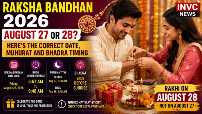 Raksha Bandhan 2026 Date and Rakhi Muhurat