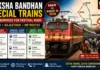Raksha Bandhan 2026 Special Trains: Extra Services on Delhi, Rajasthan and MP Routes — Check Train Numbers, Dates