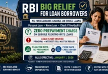 RBI Gives Big Relief to Loan Borrowers: Close These Personal and Home Loans Early Without Prepayment Penalty