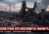Russian Missile Strike Hits ArcelorMittal’s Largest Ukraine Steel Plant; Two Killed, 14 Injured