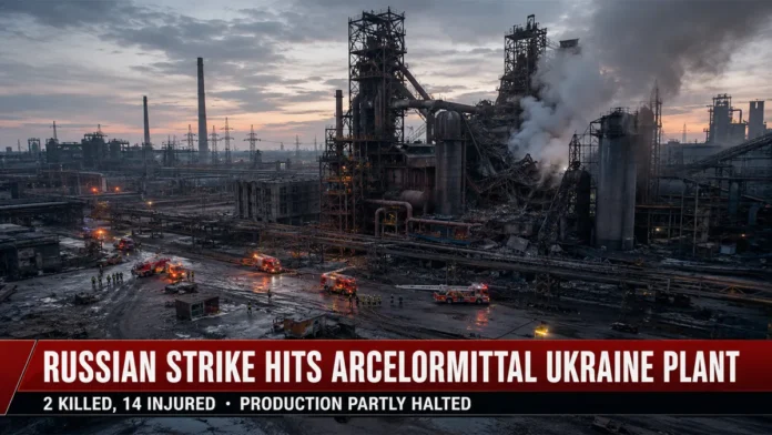 rcelormittal-kryvyi-rih-missile-strike-2026