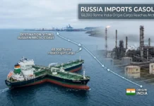 Russia Turns to Imported Fuel After Ukraine Hits Refineries; 68,000-Tonne India-Origin Gasoline Cargo Reaches Arctic Port Russia gasoline imports rise as India-origin fuel cargo reaches Vitino after Ukraine refinery strikes