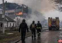 Russian Drone Hits Ammo Depot Near Kyiv, Kills 37: Zelenskyy Blames Attack—and ‘Criminal Negligence’ Russian drone strike near Kyiv triggers explosion at an ammunition warehouse in Myla