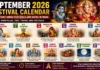 September 2026 Festival Calendar: Janmashtami, Ganesh Chaturthi to Pitru Paksha — Save These Key Dates