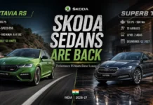 Skoda’s Big Sedan Comeback: Octavia RS Returns With 265 PS, Superb TDI Gets 10 Airbags and Level 2 ADAS