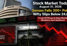 Stock Market Today: Sensex Falls 200 Points, Nifty Slips Below 24,100 as Crude Oil Nears $90