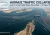 Hormuz Shipping Slumps to Just 7 Vessels; No Large Crude or LNG Tankers Cross as Oil Holds Near $94