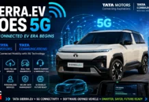 Tata Sierra.ev Goes 5G: Tata Motors and Tata Communications Team Up for Connected Electric SUV