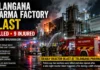 Deadly Reactor Blast Rocks Telangana Pharma Unit, 2 Workers Killed and 9 Injured