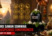 Third Sawan Somwar 2026 Brings Nine Auspicious Alignments: Why August 17 Is Spiritually Significant